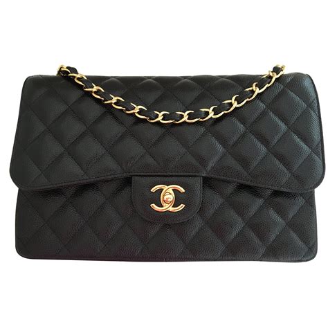 chanel caviar leather classic flap bag|The Always Timeless Chanel Classic Flap Bag .